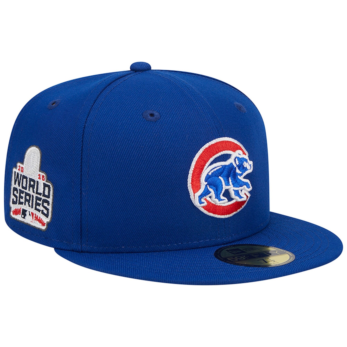 Chicago Cubs New Era Alternate Logo 2016 World Series Team Color 59FIFTY Fitted Hat - Royal
