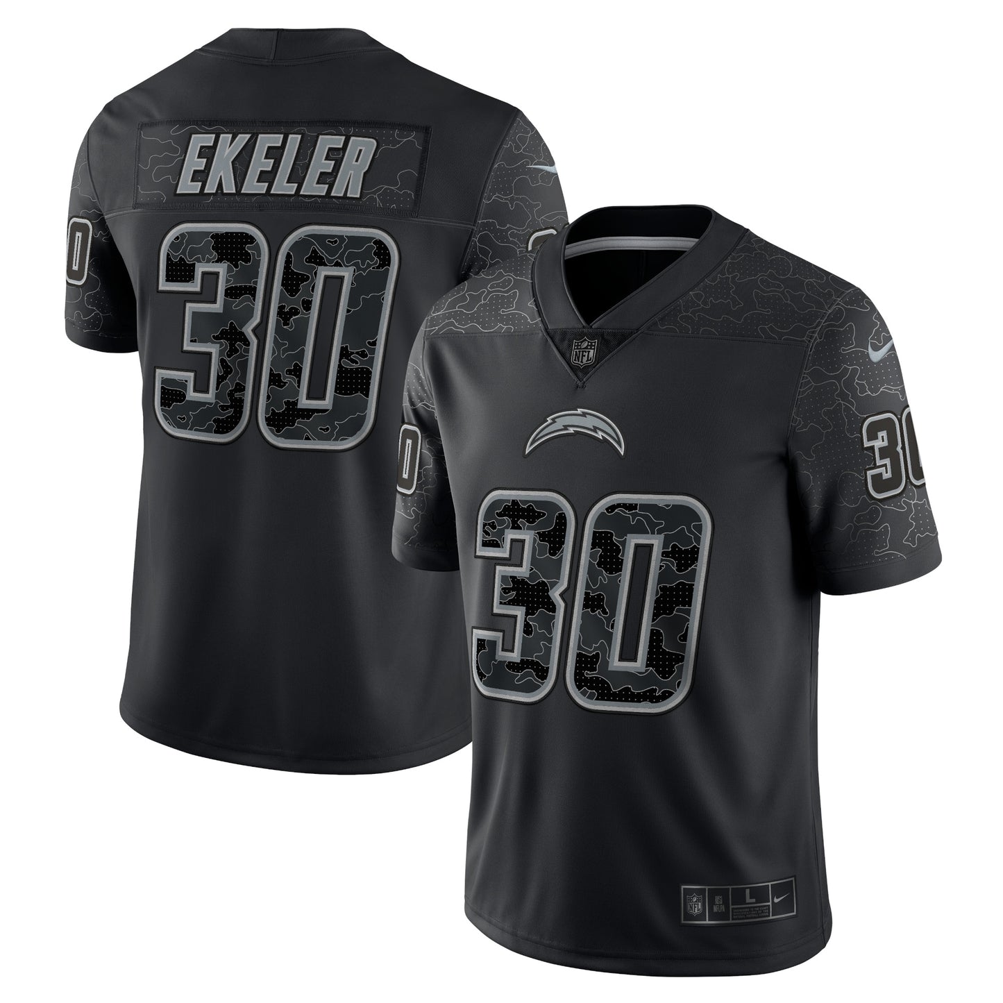 Austin Ekeler Los Angeles Chargers Nike RFLCTV Limited Jersey - Black