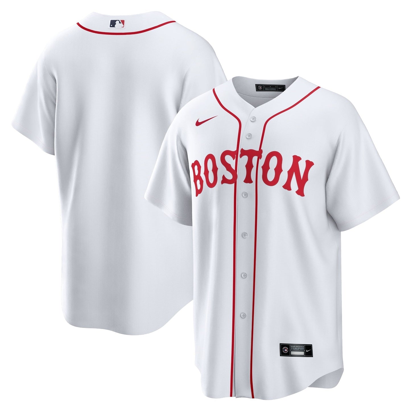 Men's Nike White Boston Red Sox Alternate Replica Team Jersey
