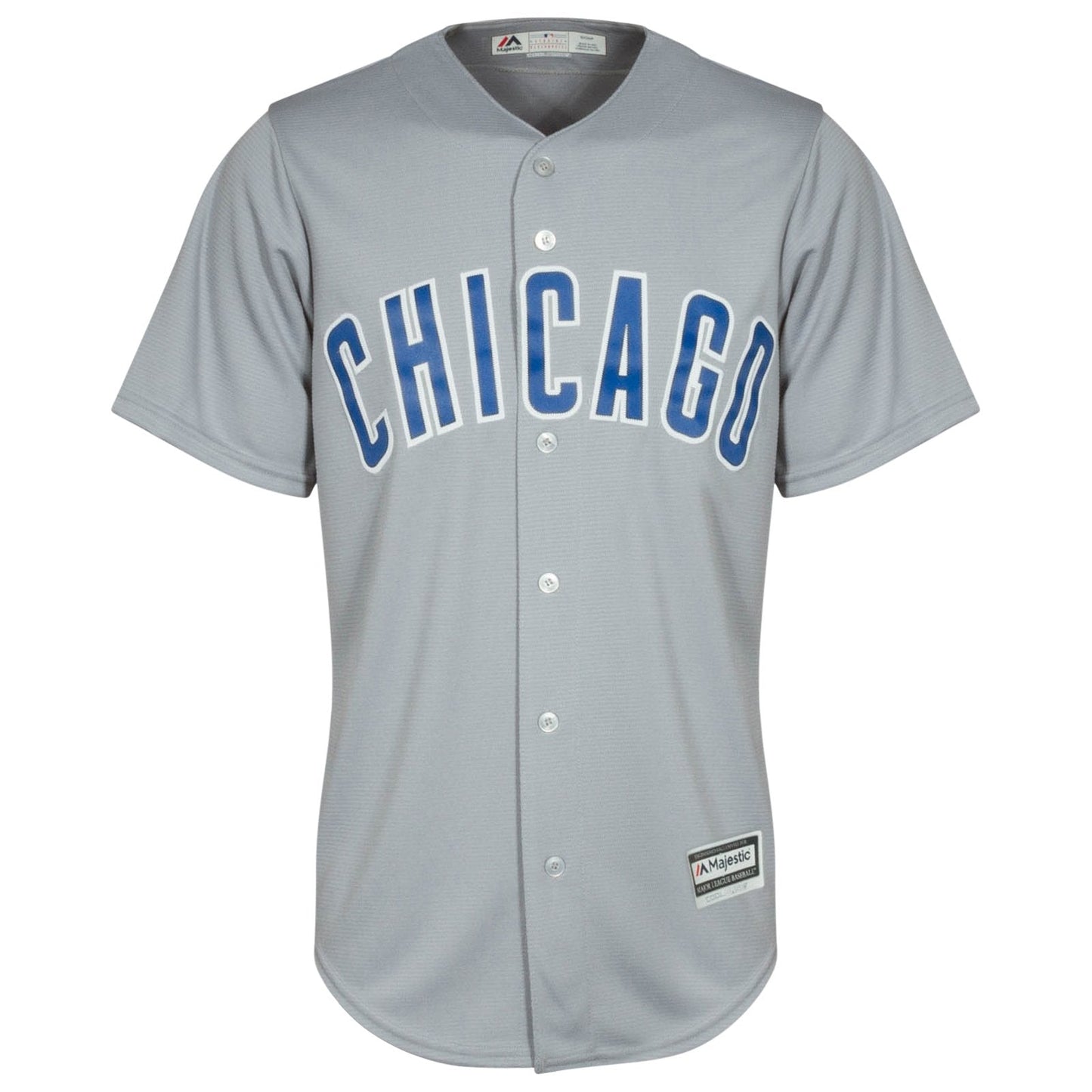 Chicago Cubs Youth Road Grey Blank Replica Jersey