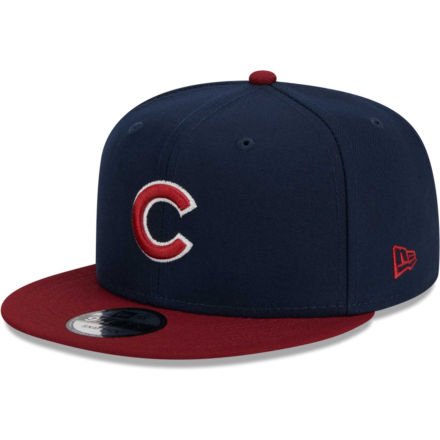 Chicago Cubs New Era Two-Tone Color Pack 9FIFTY Snapback Hat - Navy