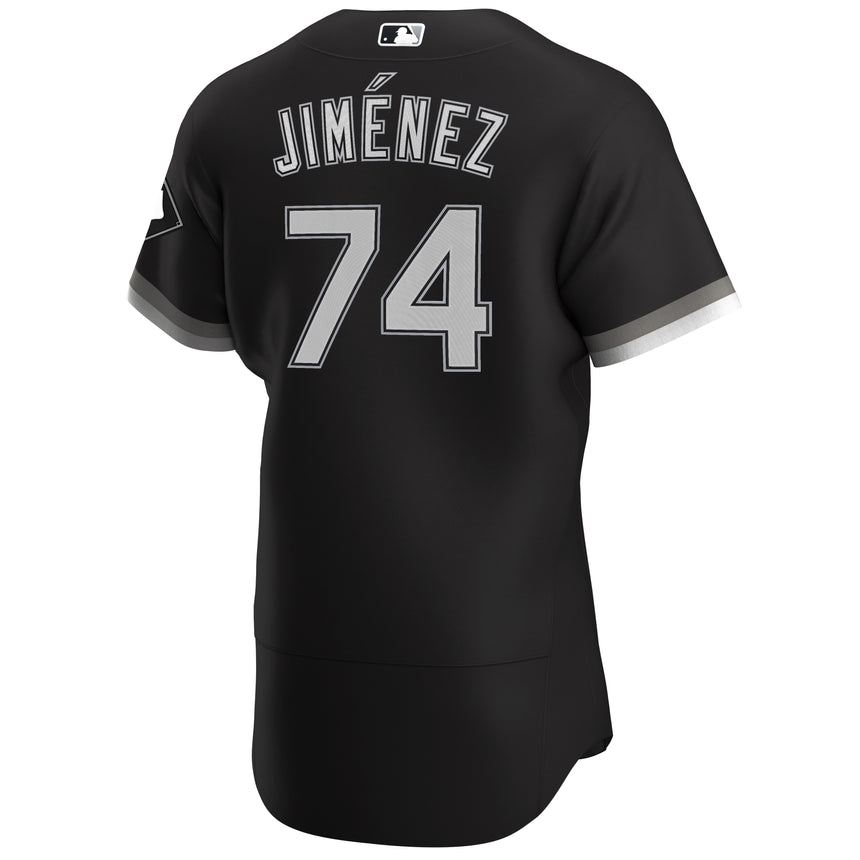 Men's Chicago White Sox Eloy Jimenez Black Alternate Authentic Player Jersey