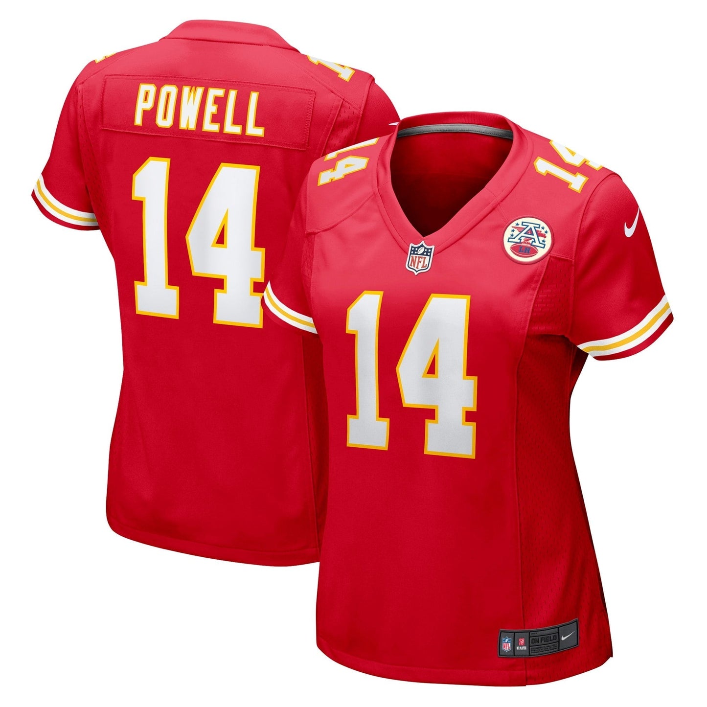 Women's Nike Cornell Powell Red Kansas City Chiefs Game Player Jersey