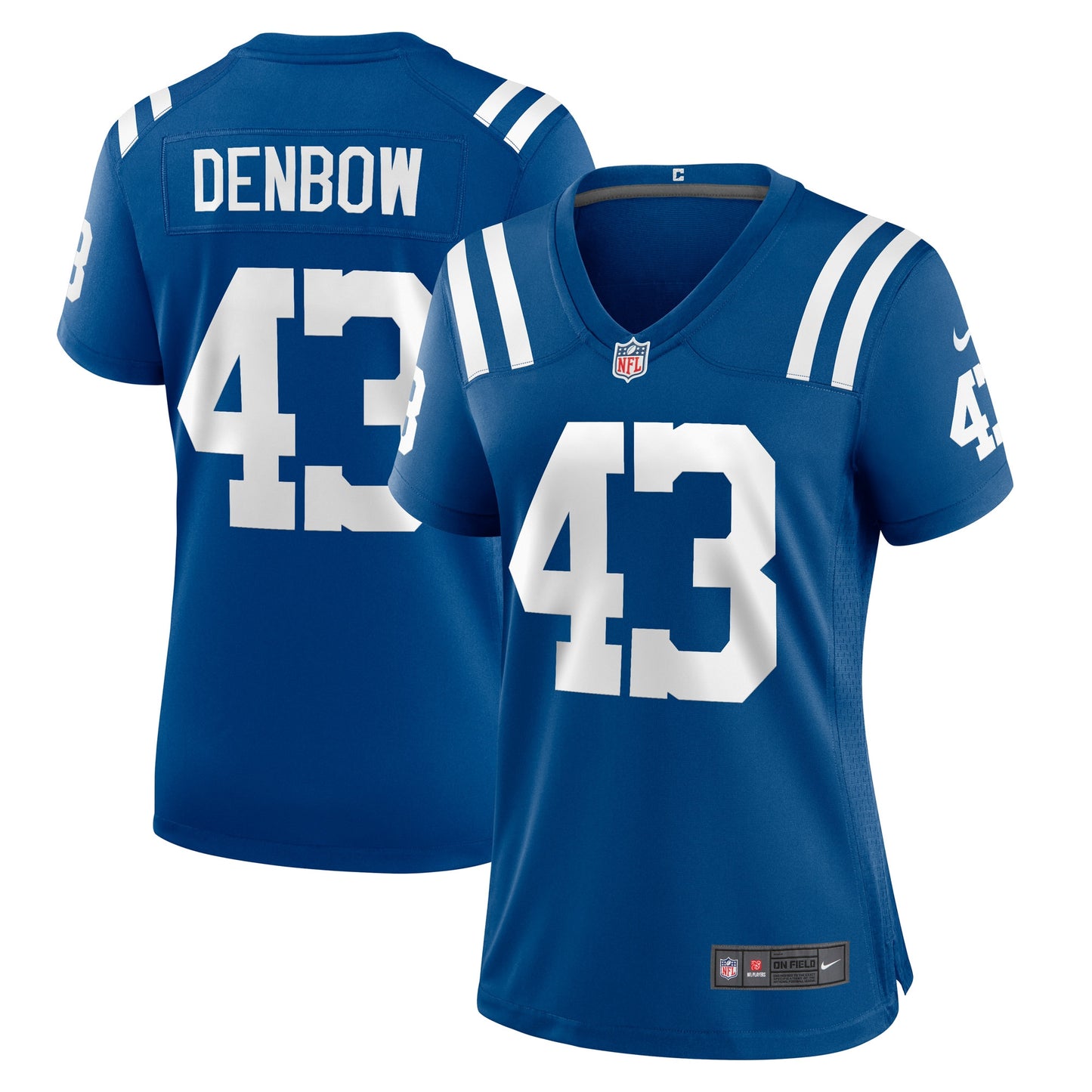 Trevor Denbow Indianapolis Colts Nike Women's Game Player Jersey - Royal