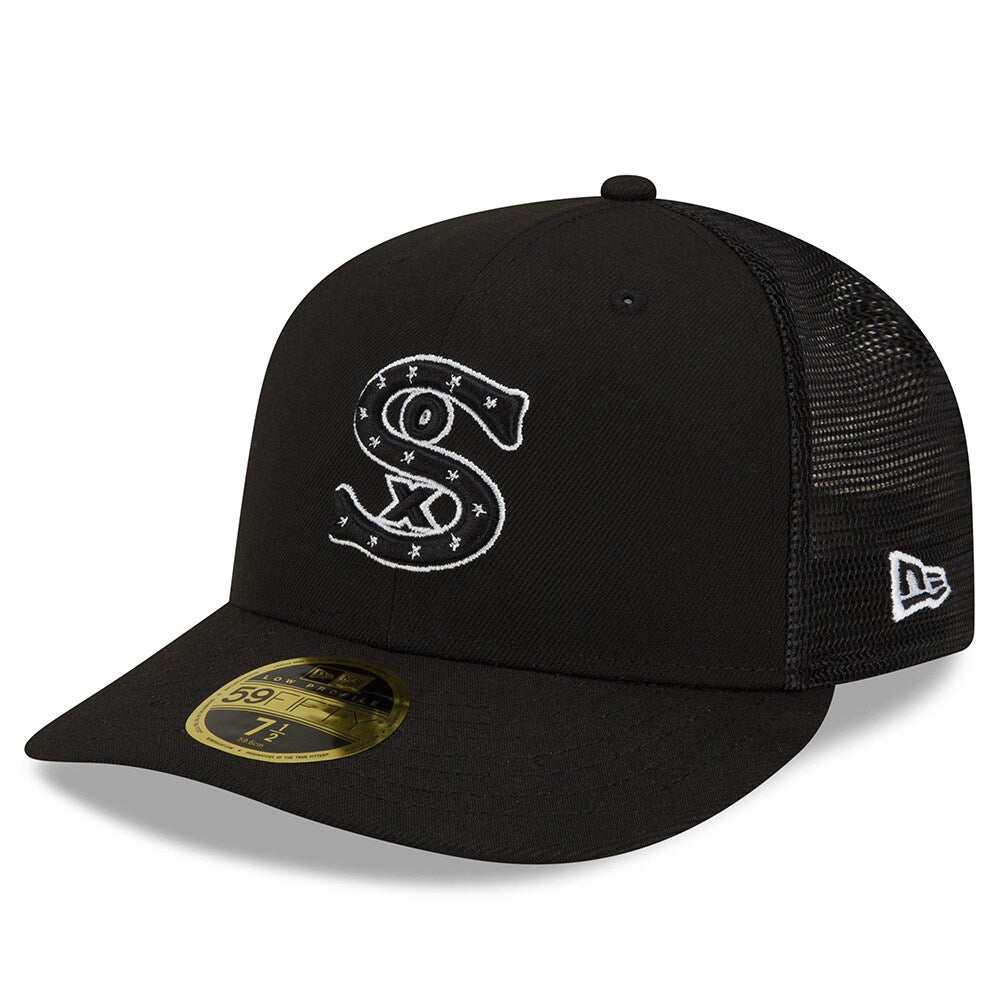 Chicago White Sox New Era Batting Practice Low Profile 59FIFTY Fitted Hat - Black