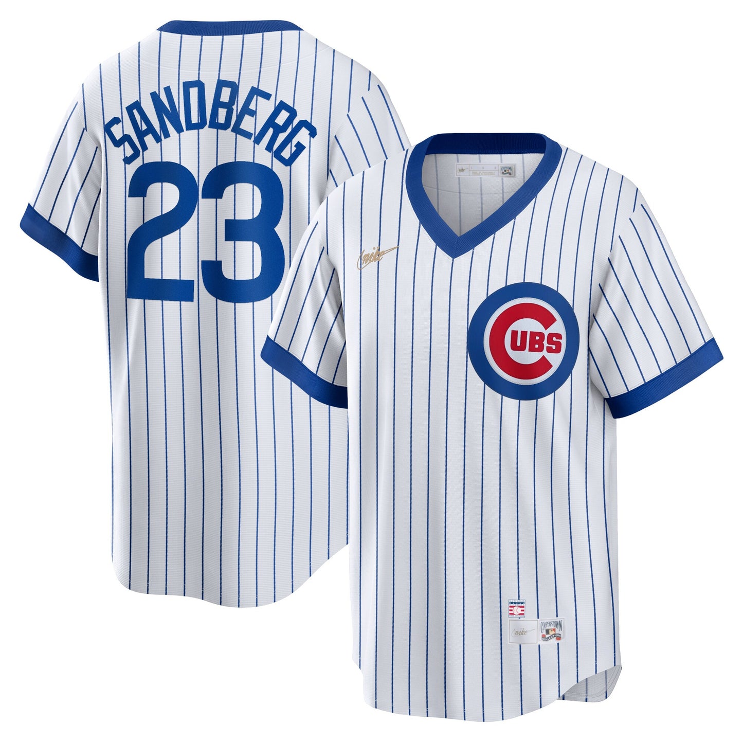 Ryne Sandberg Chicago Cubs Nike Home Cooperstown Collection Player Jersey - White