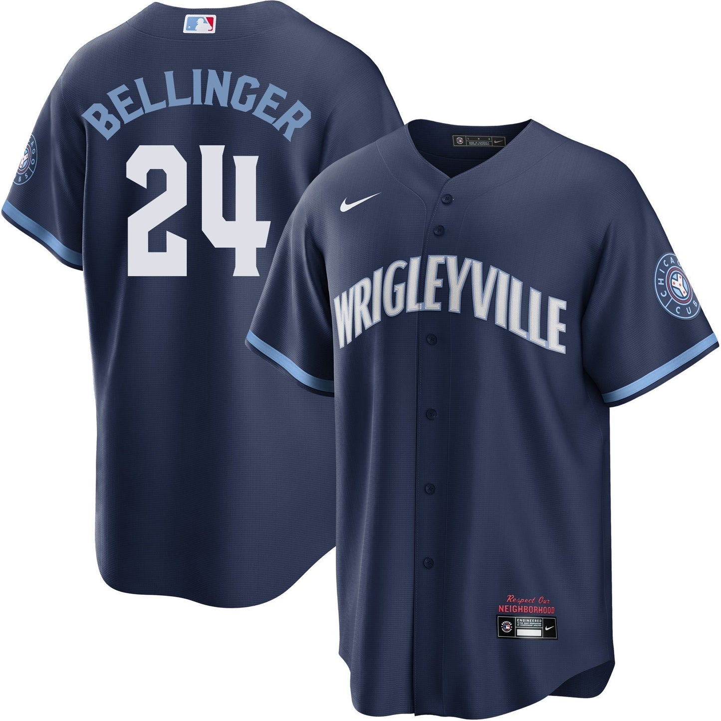Cody Bellinger Chicago Cubs City Connect Wrigleyville Nike Men's Replica Jersey