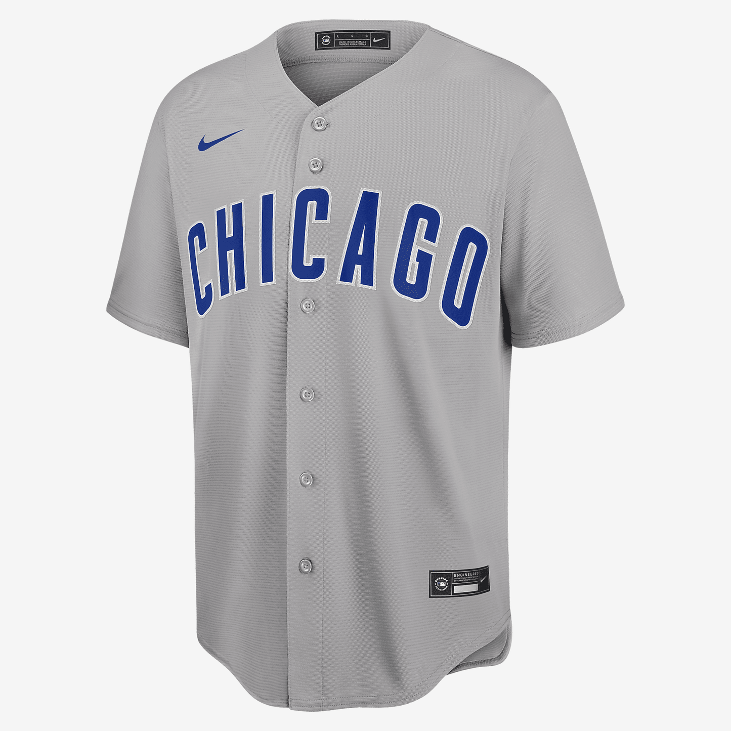 MLB Chicago Cubs (Anthony Rizzo) Men's Replica Baseball Jersey - Base Grey