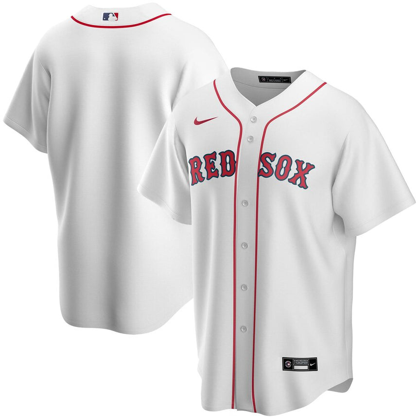 Men's Boston Red Sox White Home Replica Team Jersey