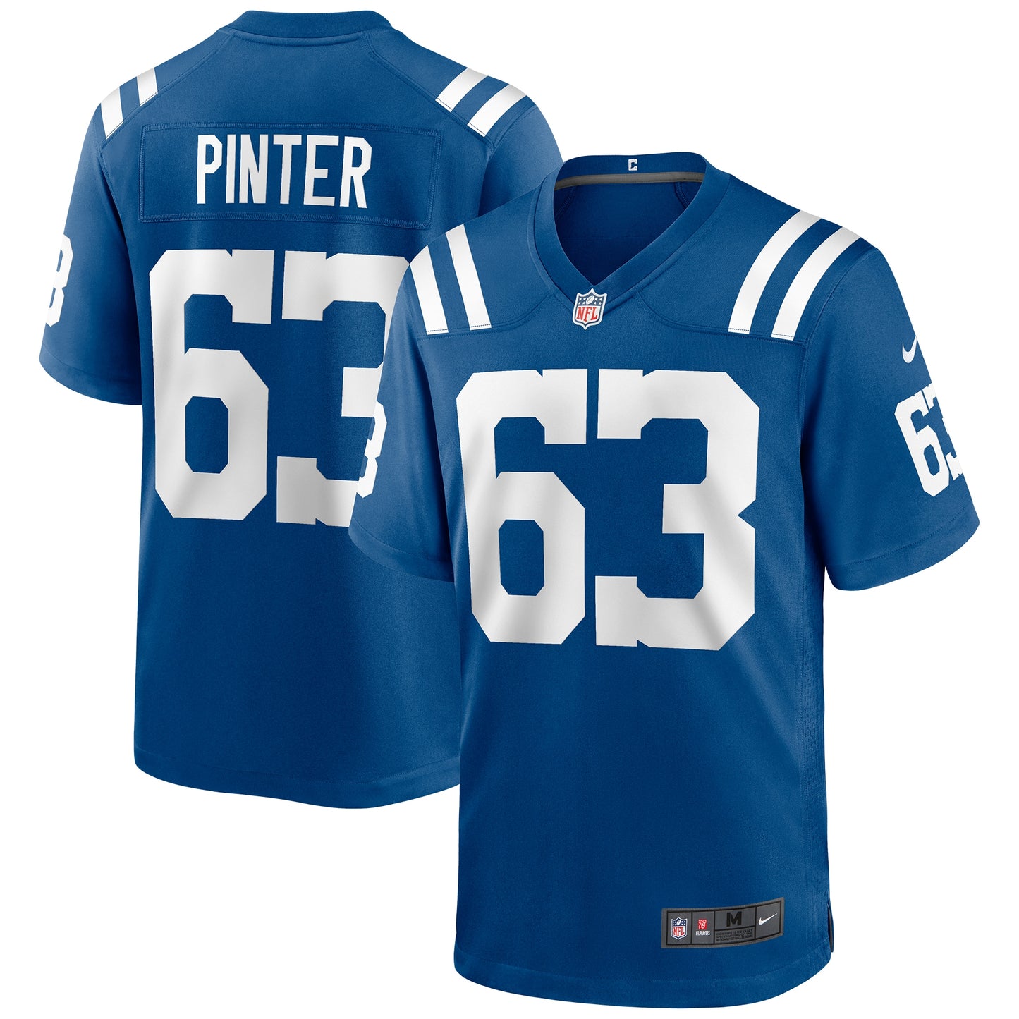 Danny Pinter Indianapolis Colts Nike Game Jersey - Royal