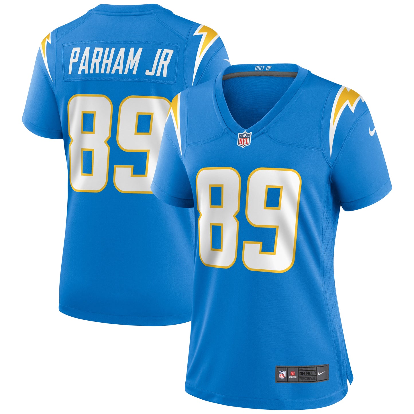 Donald Parham Jr. Los Angeles Chargers Nike Women's Game Jersey - Powder Blue