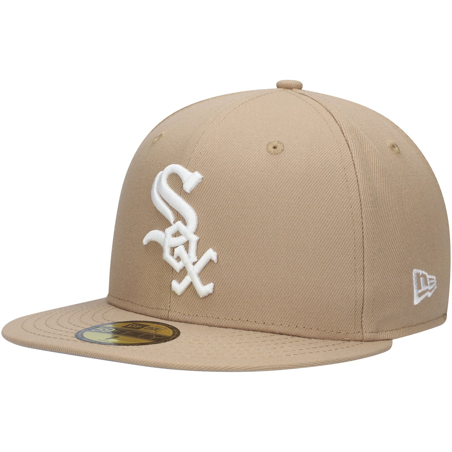 Chicago White Sox New Era 59FIFTY Fitted Hat - Khaki