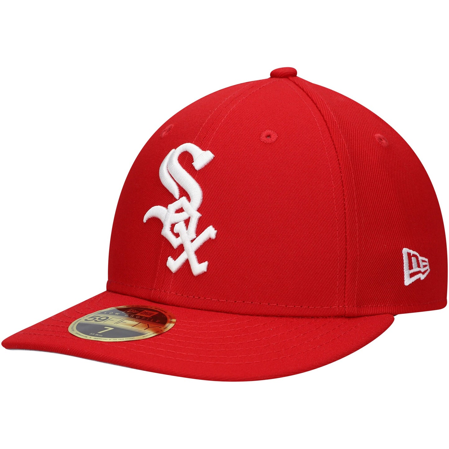 Chicago White Sox New Era Low Profile 59FIFTY Fitted Hat - Scarlet