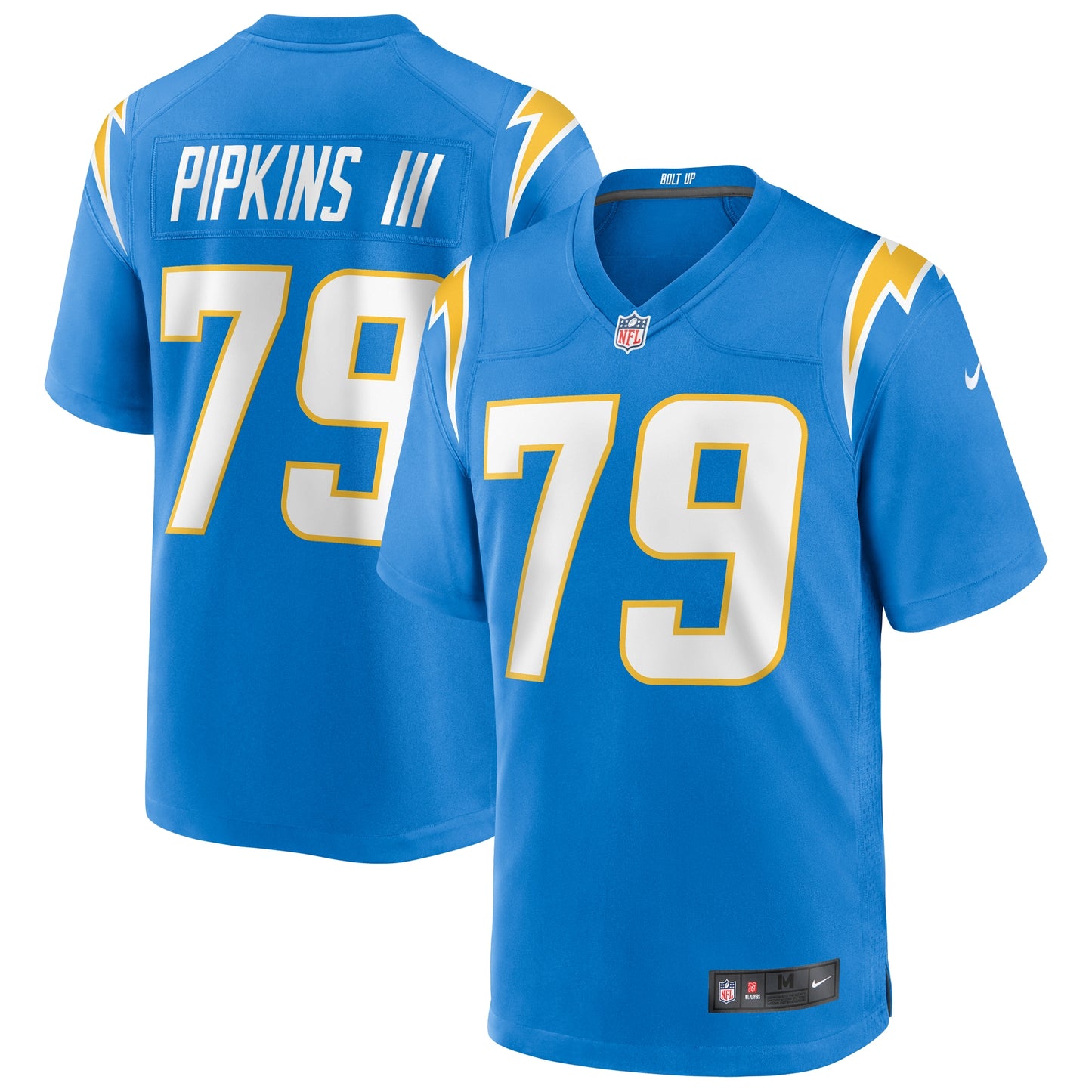 Trey Pipkins III Los Angeles Chargers Nike Game Jersey - Powder Blue