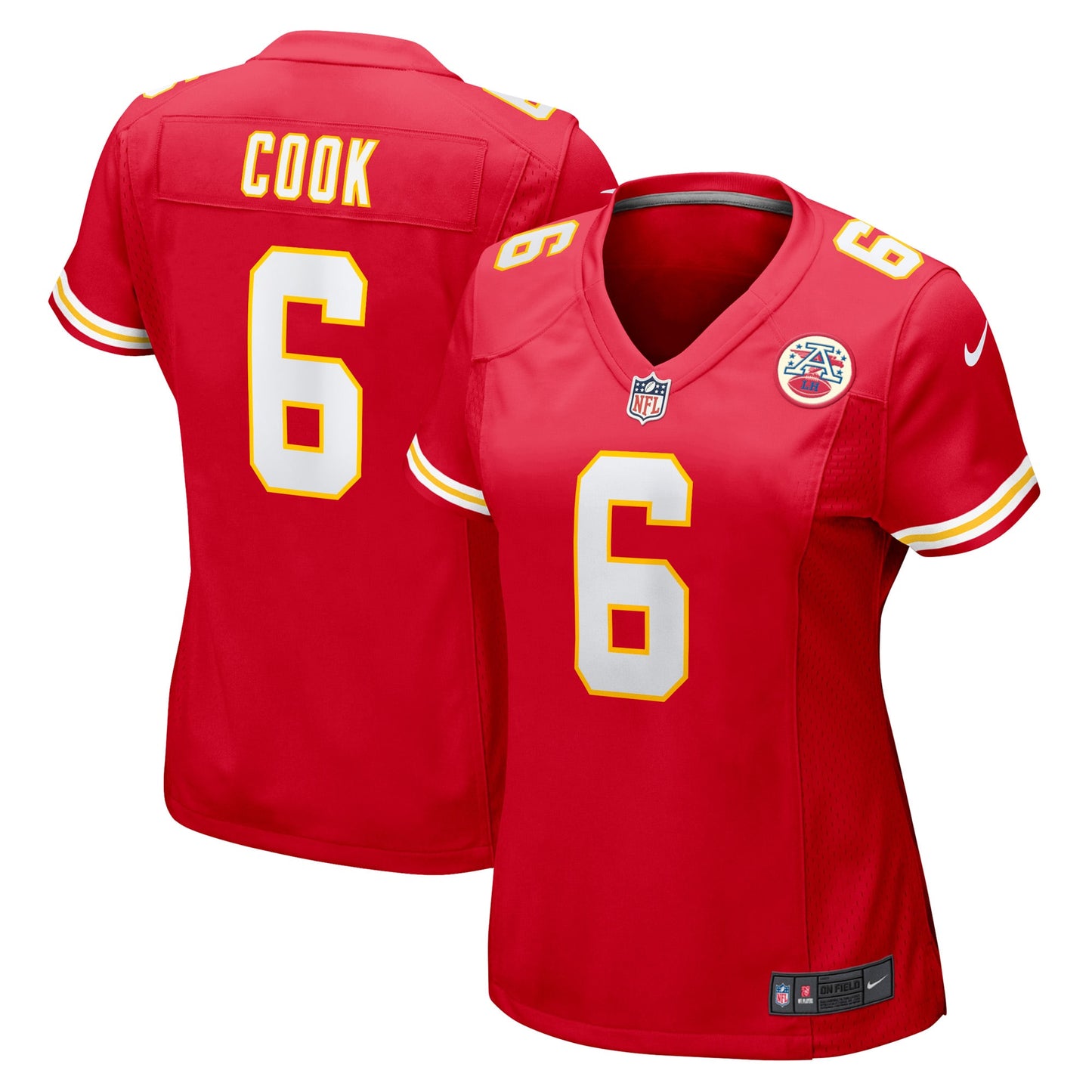 Bryan Cook Kansas City Chiefs Nike Women's Game Player Jersey - Red