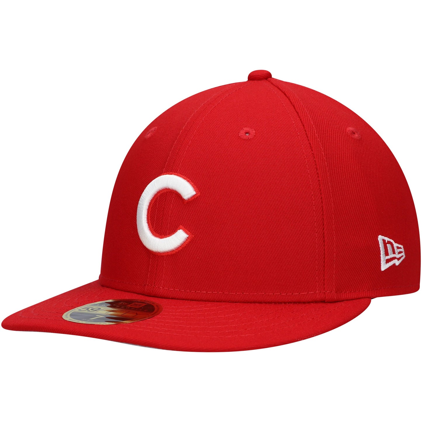 Chicago Cubs New Era Low Profile 59FIFTY Fitted Hat - Scarlet