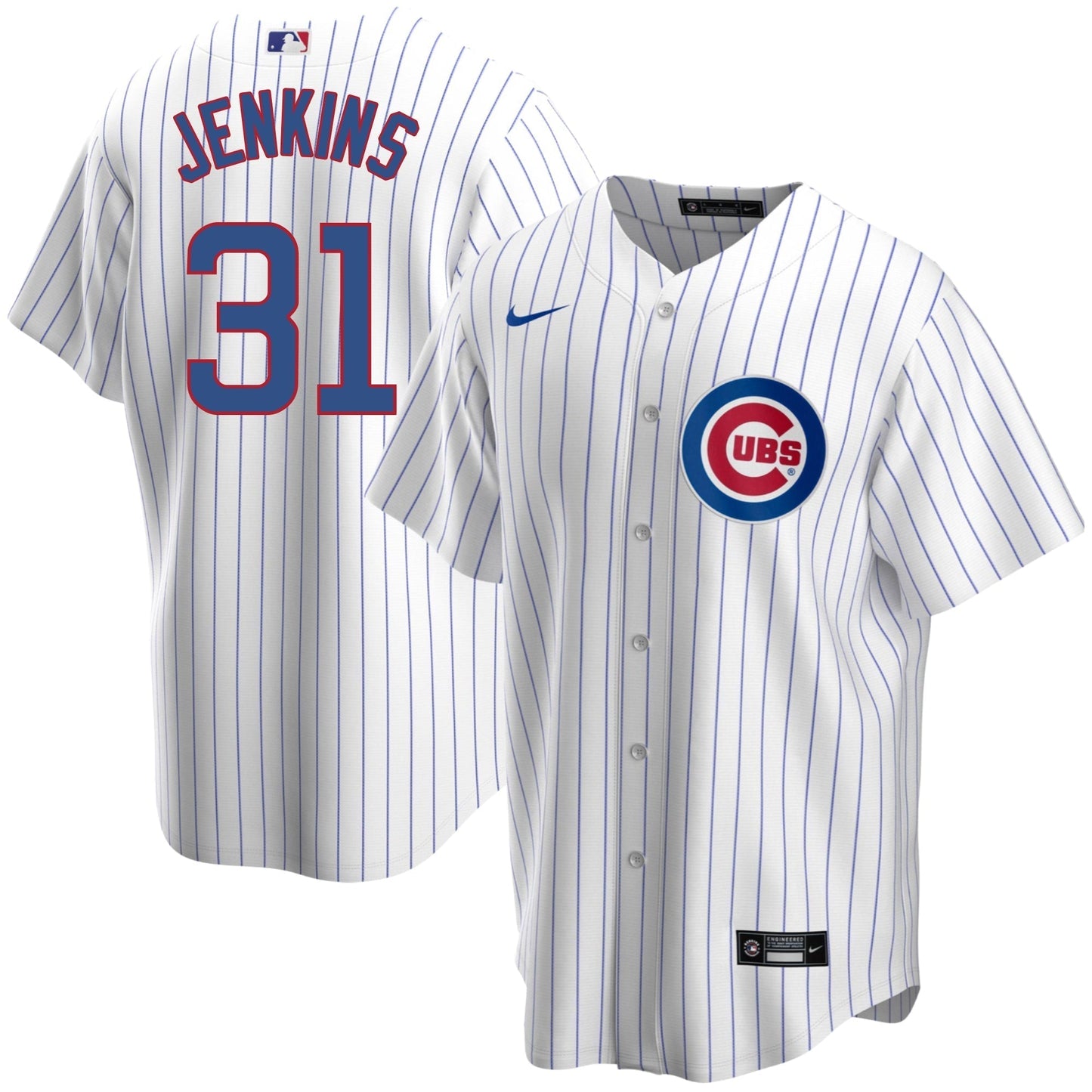 Fergie Jenkins Chicago Cubs Home Pinstripe Men's Replica Jersey