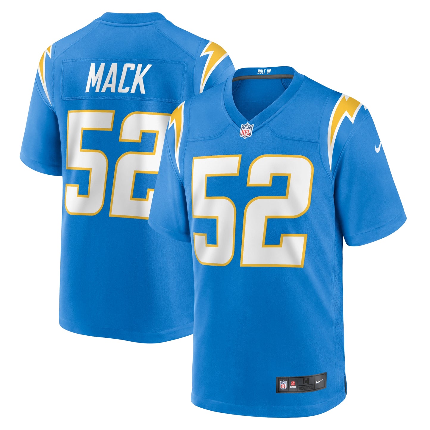 Khalil Mack Los Angeles Chargers Nike Game Jersey - Powder Blue