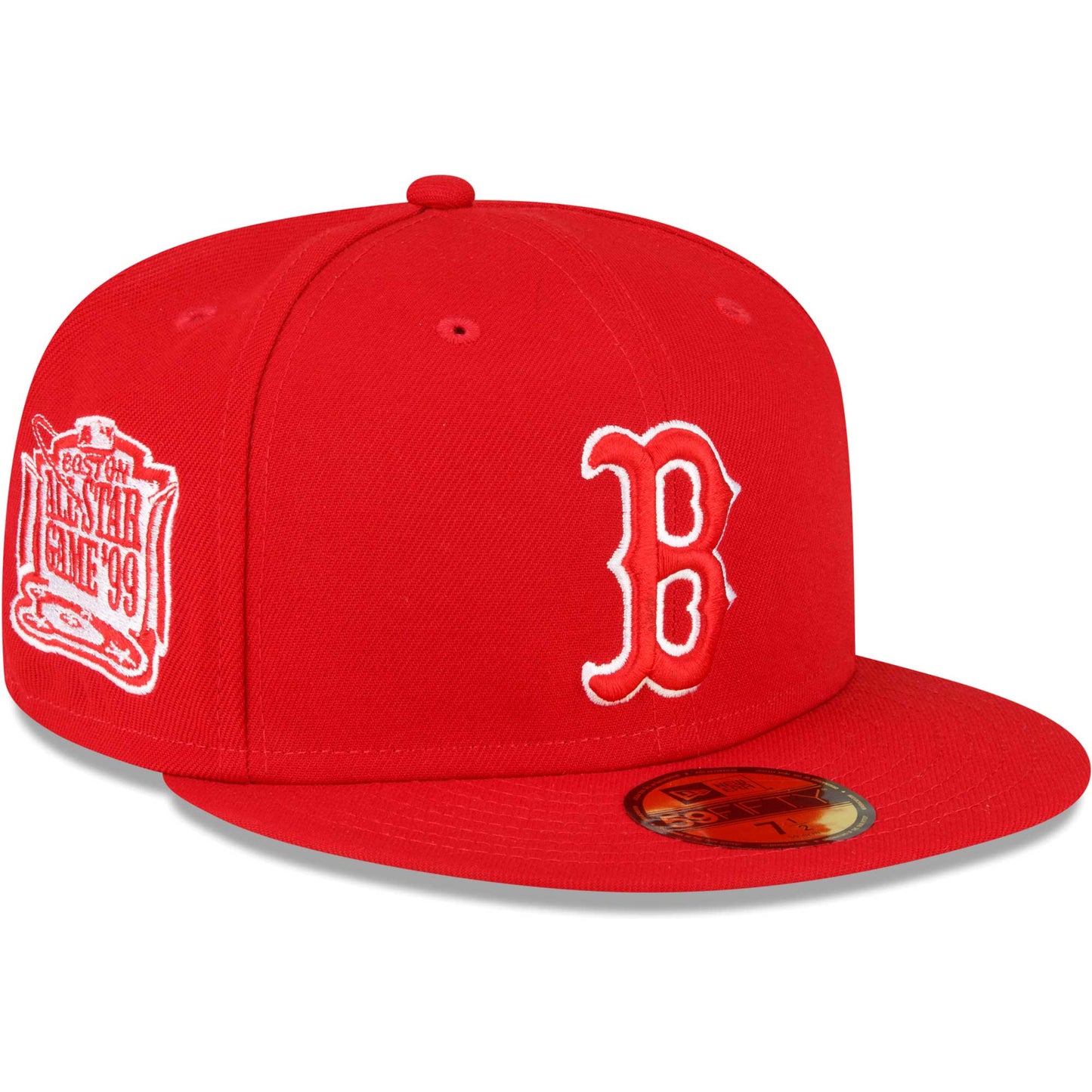 Boston Red Sox New Era Sidepatch 59FIFTY Fitted Hat - Red
