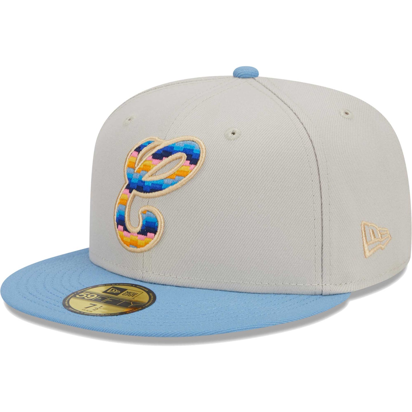 Chicago White Sox New Era Beach Front 59FIFTY Fitted Hat - Natural