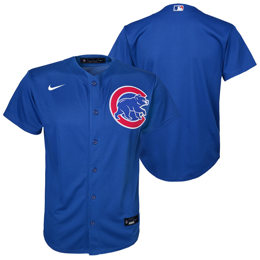 Youth Chicago Cubs BLUE Alternate Replica Team Jersey