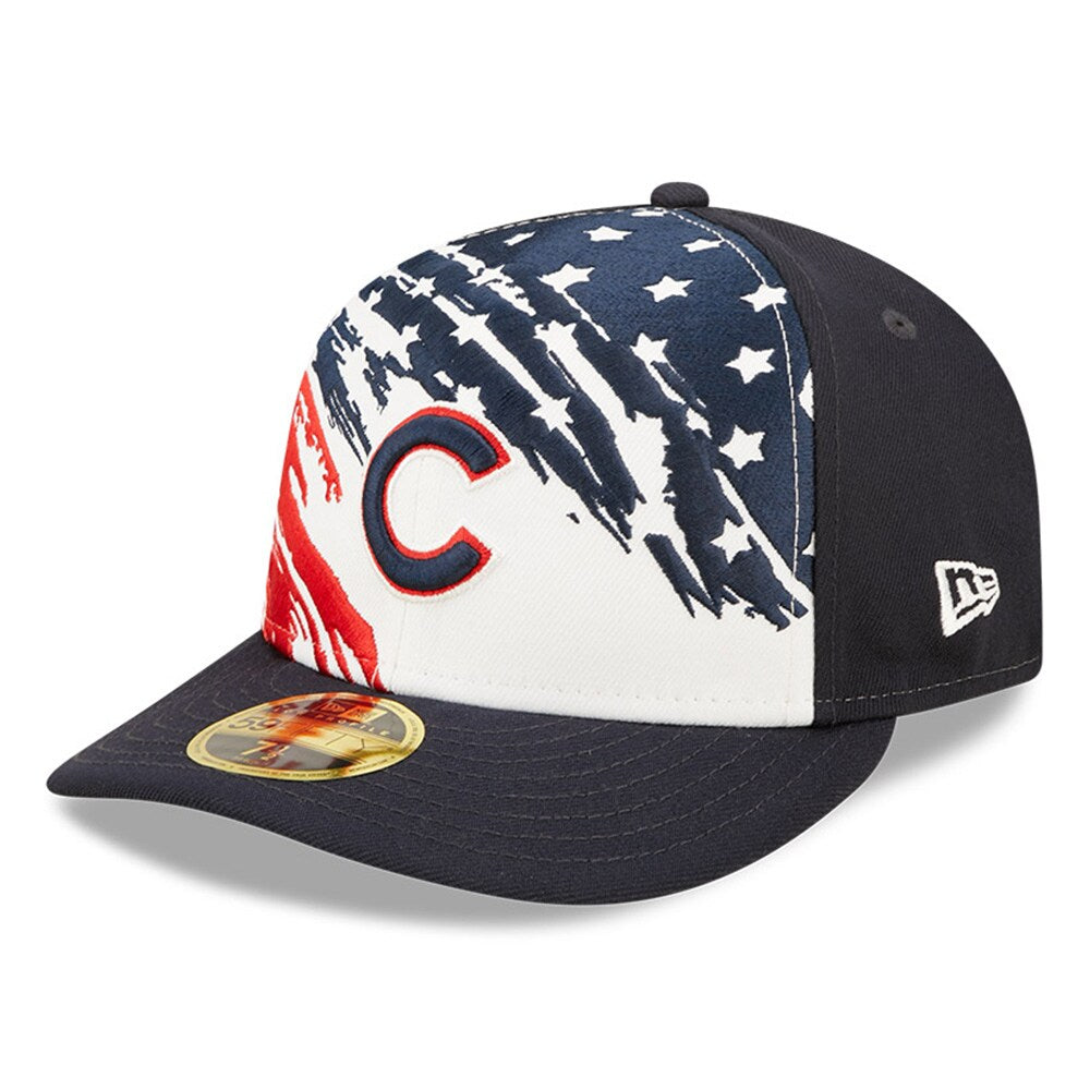 Chicago Cubs New Era 2022 4th of July Low Profile 59FIFTY Fitted Hat - Navy